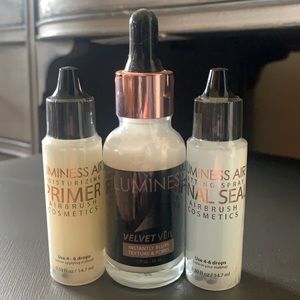 Luminess Primer, Velvet Veil, and Final Seal